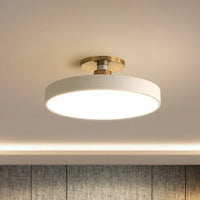 Ronde LED plafondlamp in Scandinavische stijl