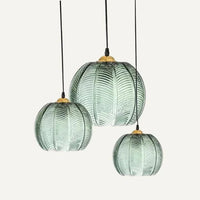 Hanglamp van Glas in de Vorm van een Bal