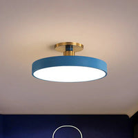 Ronde LED plafondlamp in Scandinavische stijl