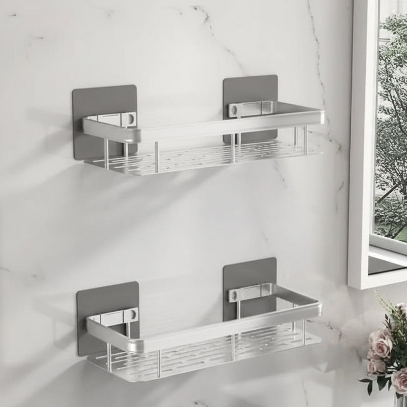 NordicShelf Plank voor de Badkamer – Boorgatvrij & Stijlvol voor Elke Badkamer