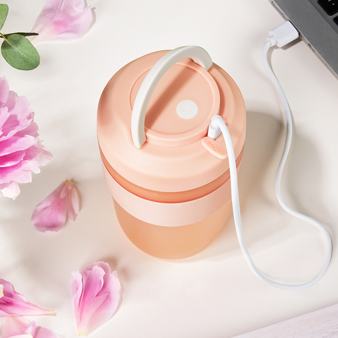 Blend Pro draagbare blender | Smoothies onderweg, compact en efficiënt Perfect om altijd en overal shakes en sappen te blenden.