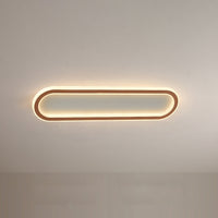 Arisha Plafondlamp Rechthoekig Zwart/Goud Slaap-/Woonkamer