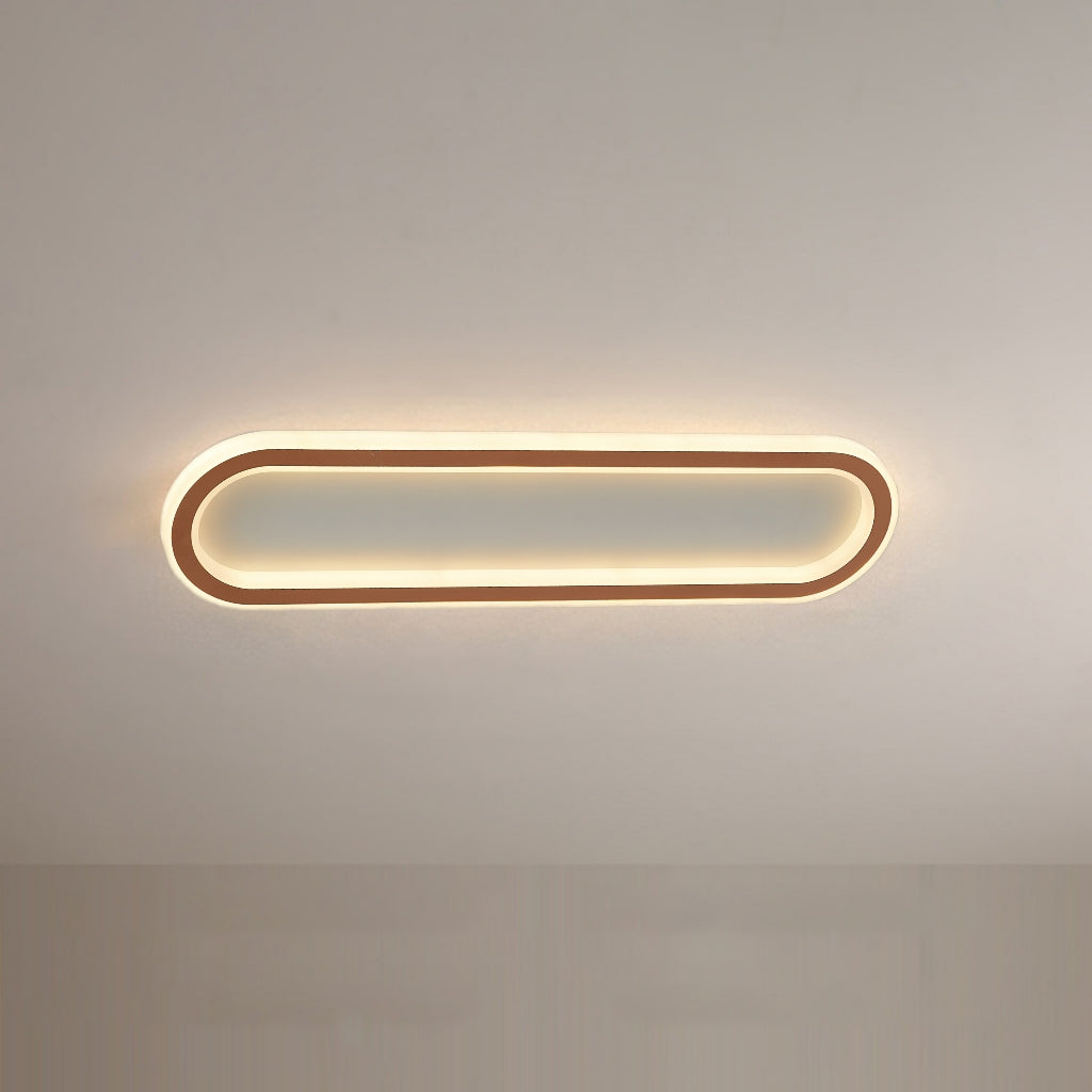 Arisha Plafondlamp Rechthoekig Zwart/Goud Slaap-/Woonkamer