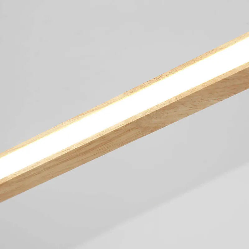 Veon Hedendaagse Ovale Houten Hanglamp