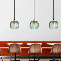 Hanglamp van Glas in de Vorm van een Bal