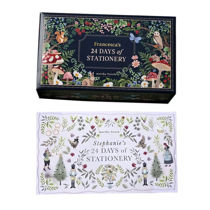 JollyJournals - Stationery Advent Calendar van 24 Dagen