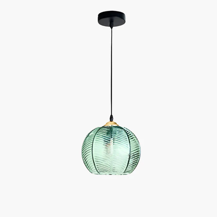 Hanglamp van Glas in de Vorm van een Bal