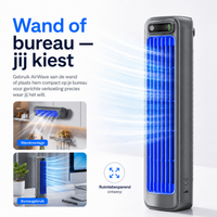 AirWave – Draagbare Oplaadbare Airconditioner met 12 Uur Batterijduur