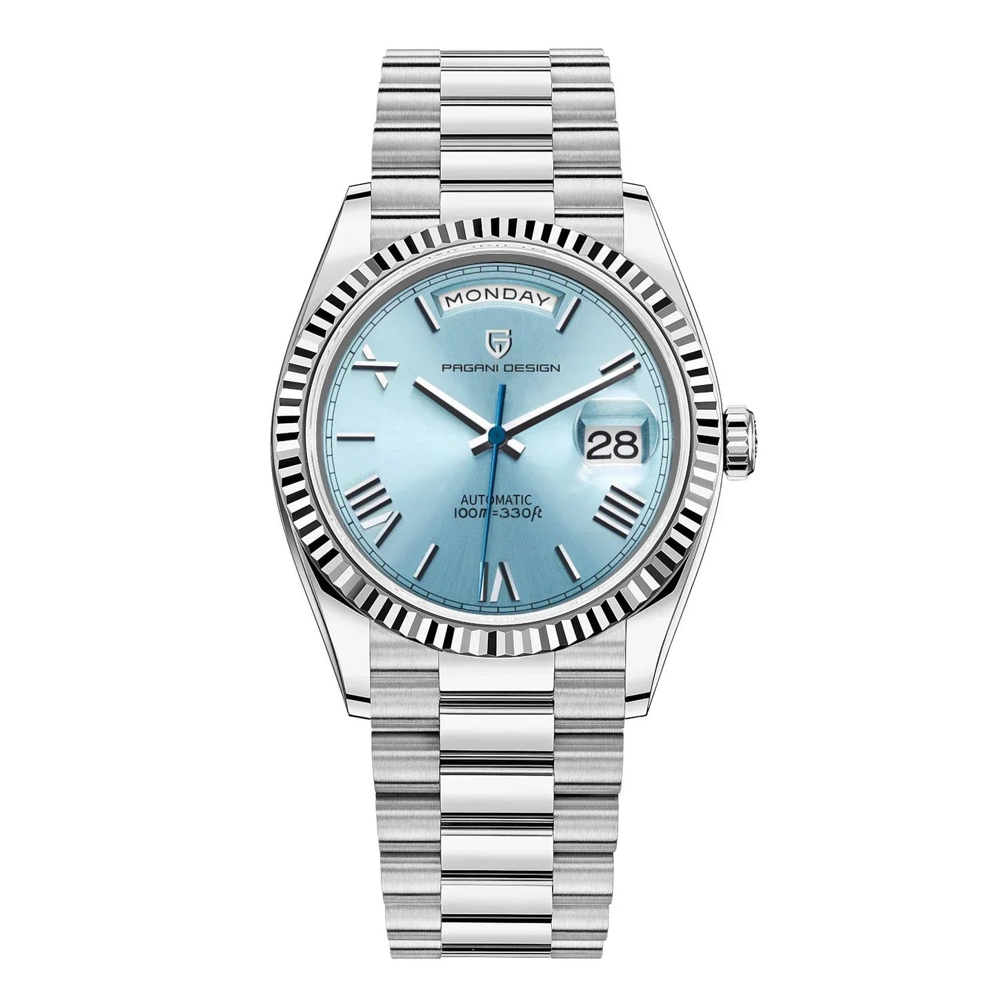 Luxe Automatisch Herenhorloge – Zelfopladend van RVS met Kalender
