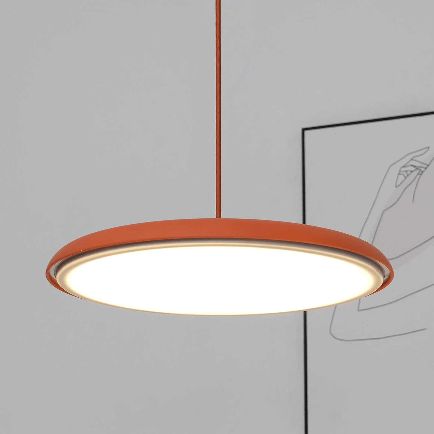 Hanglamp met Eenvoudig Ontwerp voor Moderne Interieurs