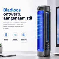 AirWave – Draagbare Oplaadbare Airconditioner met 12 Uur Batterijduur