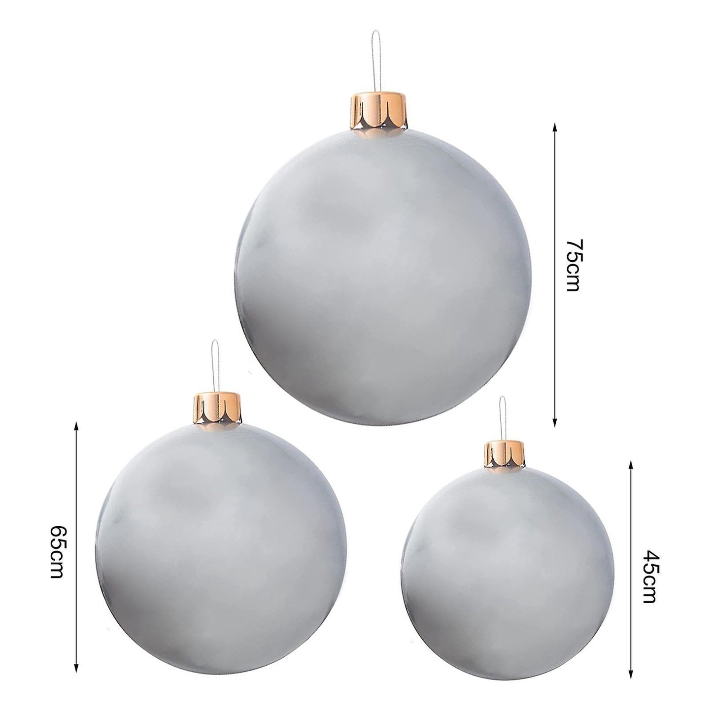 MerrySphere - Grote opblaasbare kerstbal