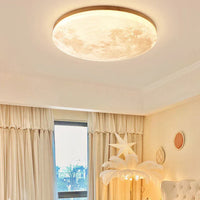 Éclipsa | Rond Plafondlamp – Moderne Minimalisme & Warme Sfeer