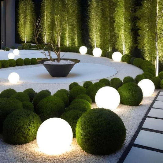 Verlichte Tuinbal Eco-vriendelijk