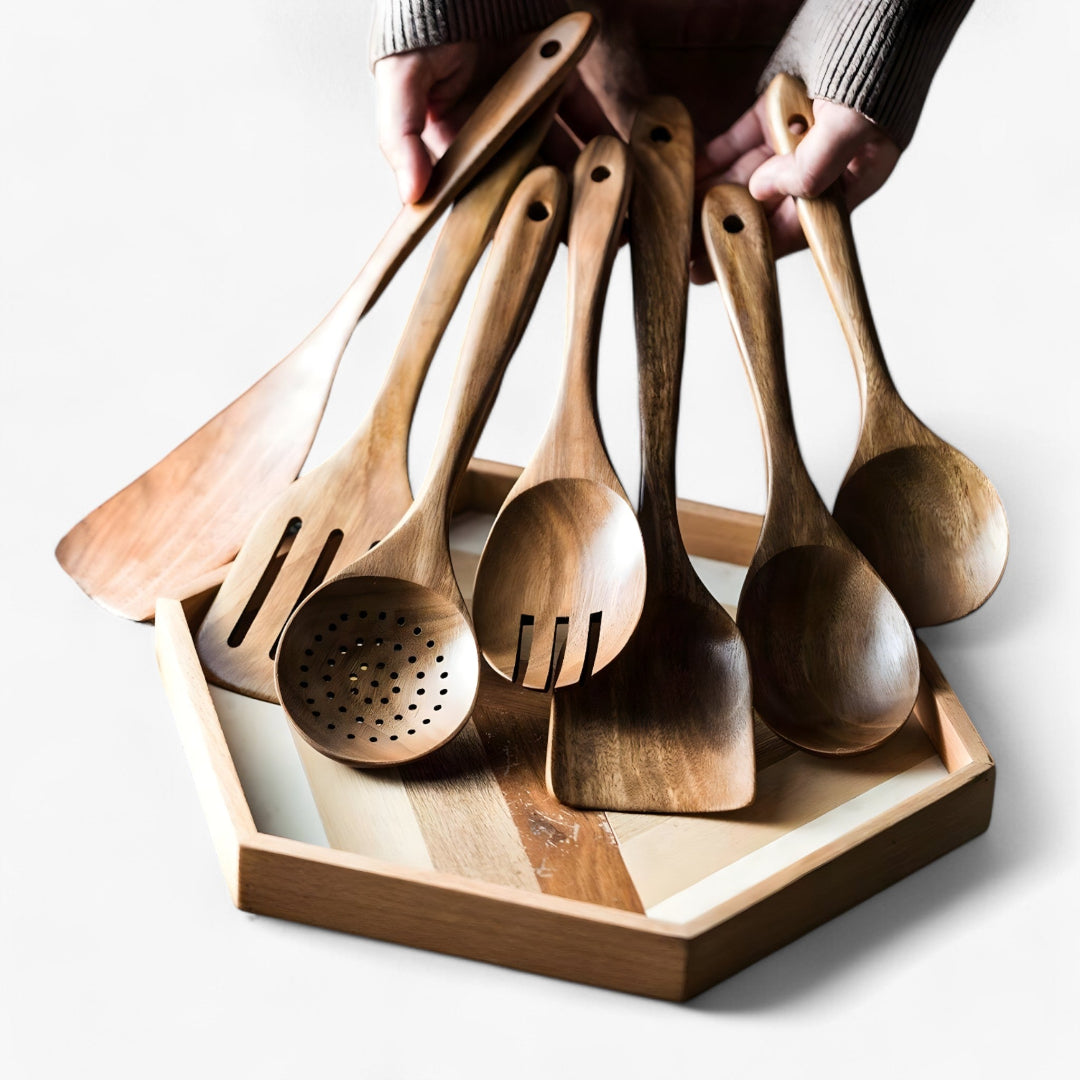 EcoChef | Set voor Duurzaam Koken in Hout