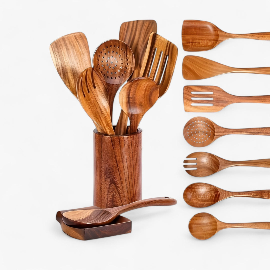 EcoChef | Set voor Duurzaam Koken in Hout