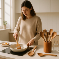 EcoChef | Set voor Duurzaam Koken in Hout