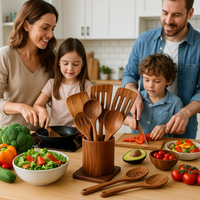 EcoChef | Set voor Duurzaam Koken in Hout