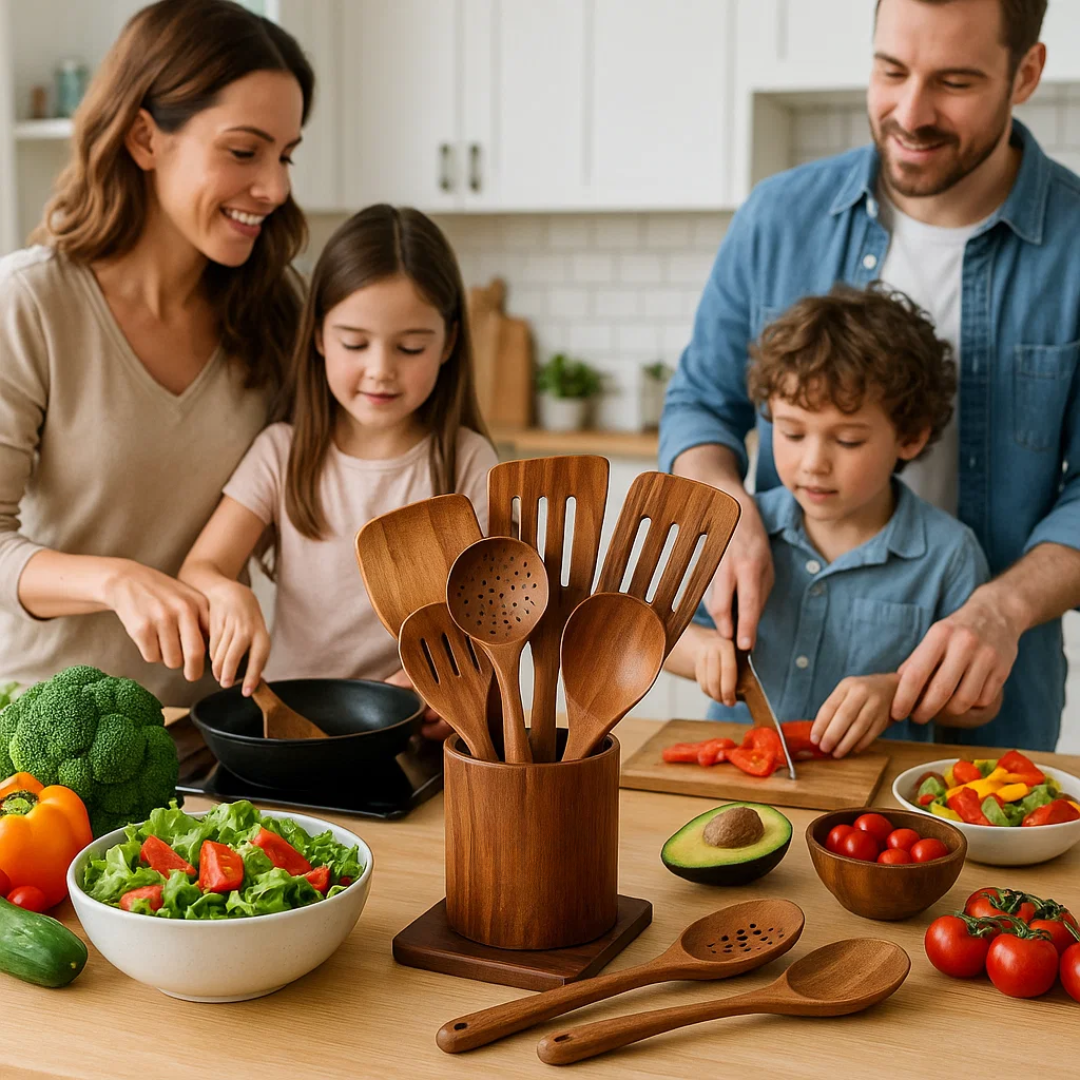EcoChef | Set voor Duurzaam Koken in Hout