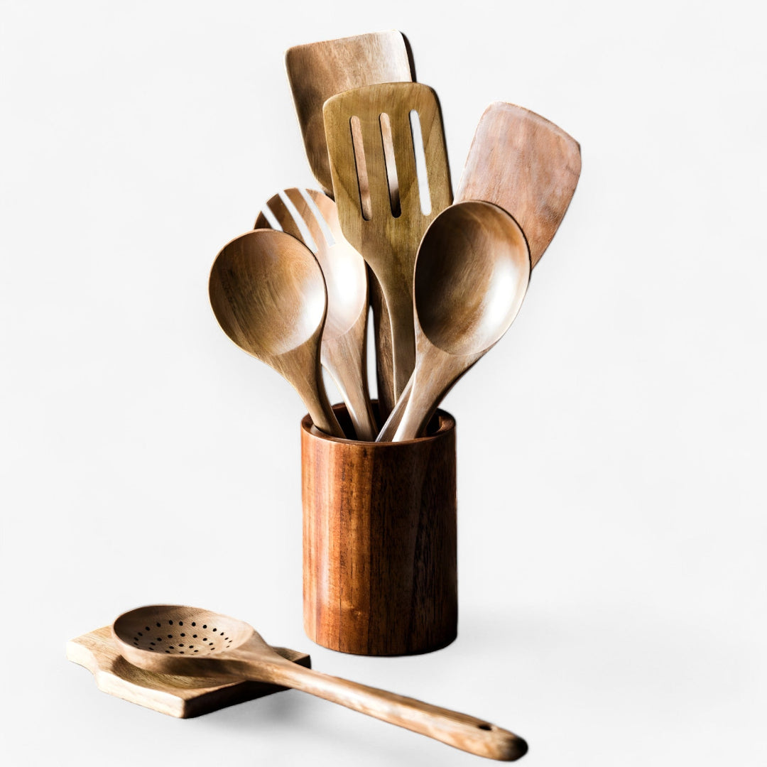EcoChef | Set voor Duurzaam Koken in Hout