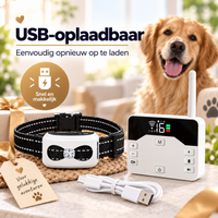 2-in-1 Draadloze Hondenomheining & Trainingshalsband – Cadeau voor Hondenliefhebber