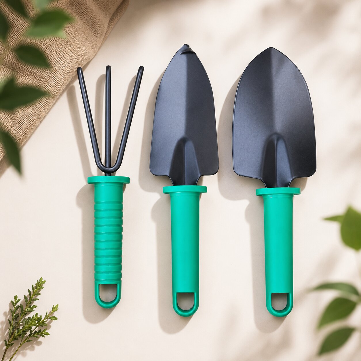 RVS Tuin Gereedschap Set met Koffer | TerraVogue