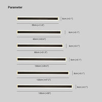 Vynn Moderne Waterdichte LED Wandlamp Buiten Zwart/Wit