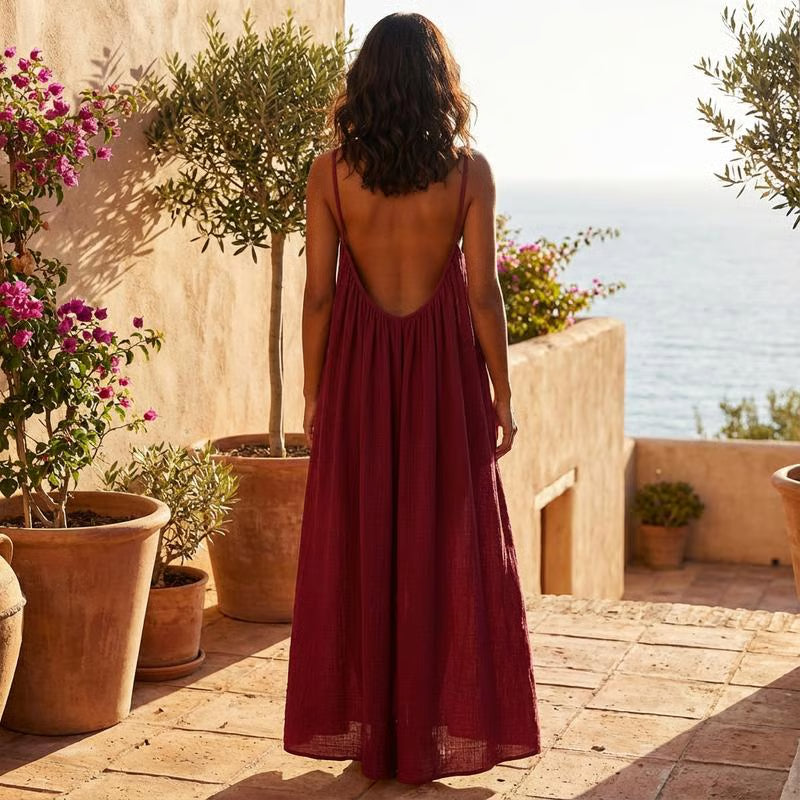 CalmMuse – Ademend Cami Lounge Jurk