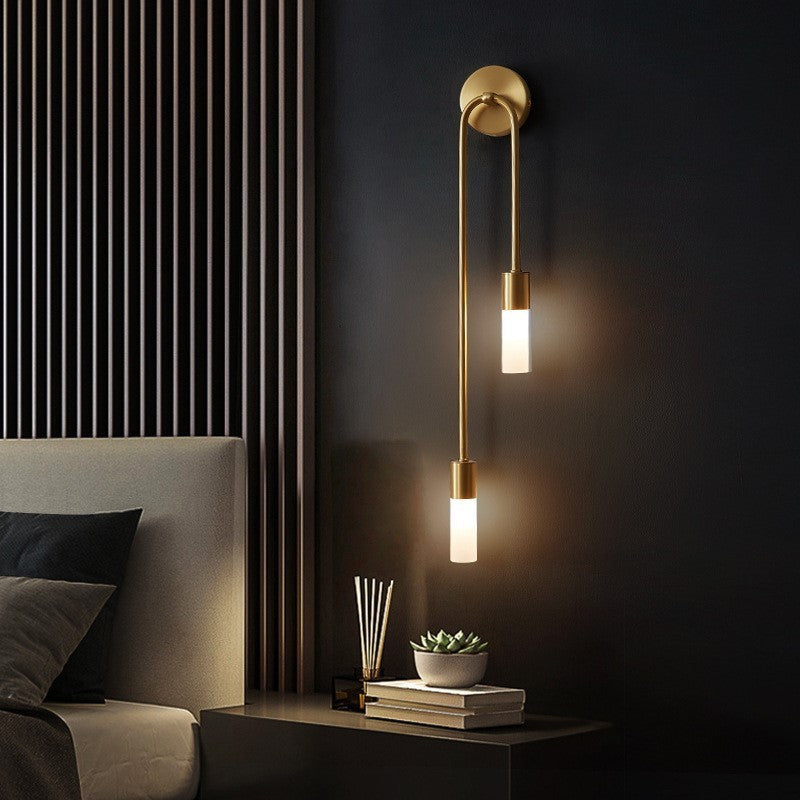 Rime Moderne Wandlamp voor Bedzijde Goud 2 STUKS