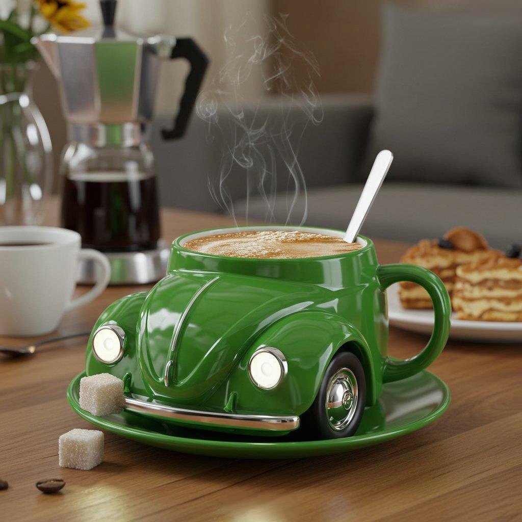 BeetleBrew - Keramische Koffiemok