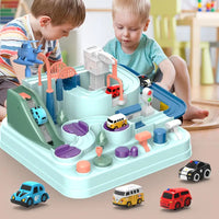 Magnetisch Autospeelbaan – Interactieve Montessori Avonturen Set met Auto's