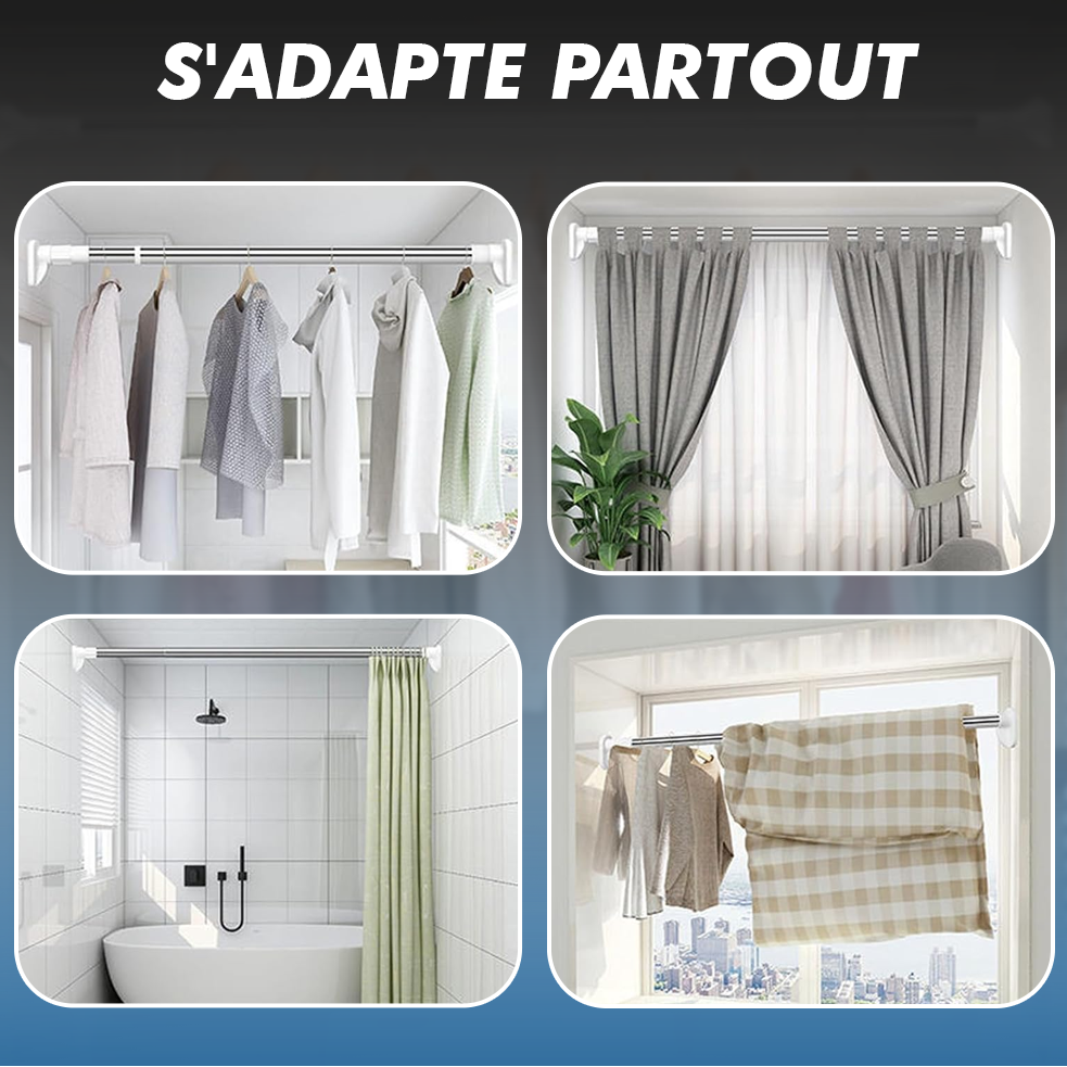 EZHang™ | Verstelbare Gordijnroede zonder boren