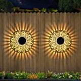 1+1 GRATIS | Mondlicht | Solar Wandlampen – Warme schaduwlicht zonder stroom