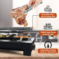Skanto | Elektrische Grill 2-in-1 met Raclette-pannen en Anti-aanbaklaag