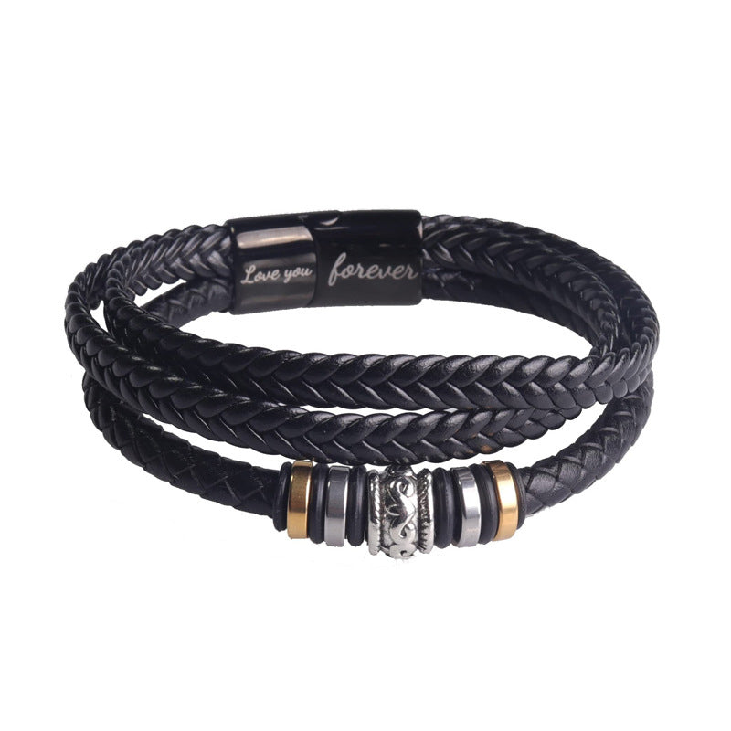 Elegant Vlechtarmband - RVS Magnetische Sluiting