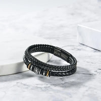Elegant Vlechtarmband - RVS Magnetische Sluiting