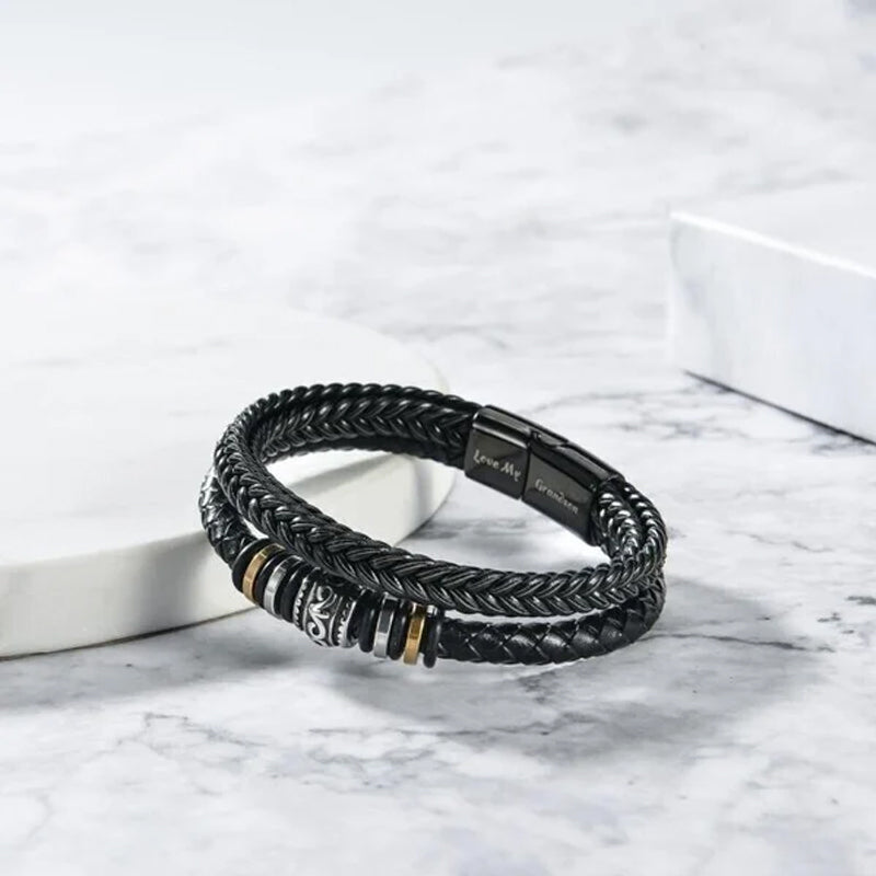 Elegant Vlechtarmband - RVS Magnetische Sluiting