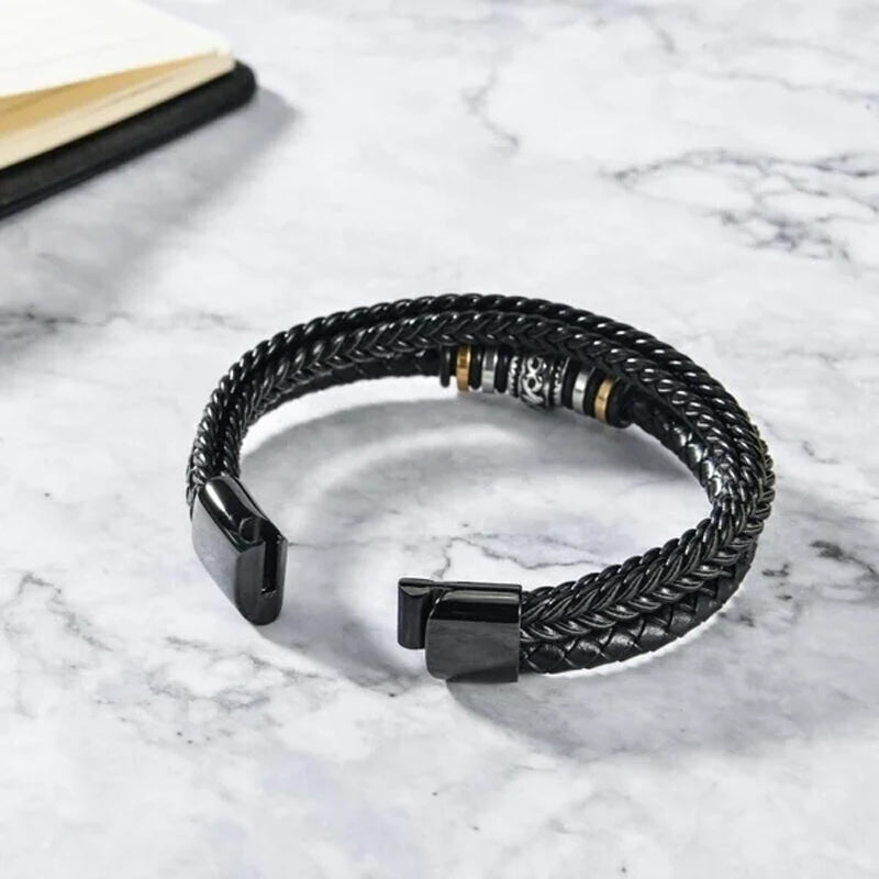 Elegant Vlechtarmband - RVS Magnetische Sluiting