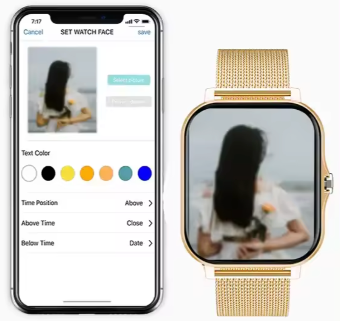 Smartwatch voor Vrouwen - Gezondheidstracking en Elegant Design