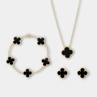 Luxe Sieradenset voor Dames - Ketting, Armband, Oorbellen