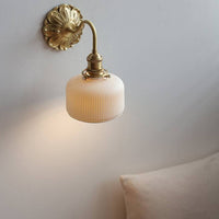Wandlamp in Messing en Keramiek - Elegant Ontwerp
