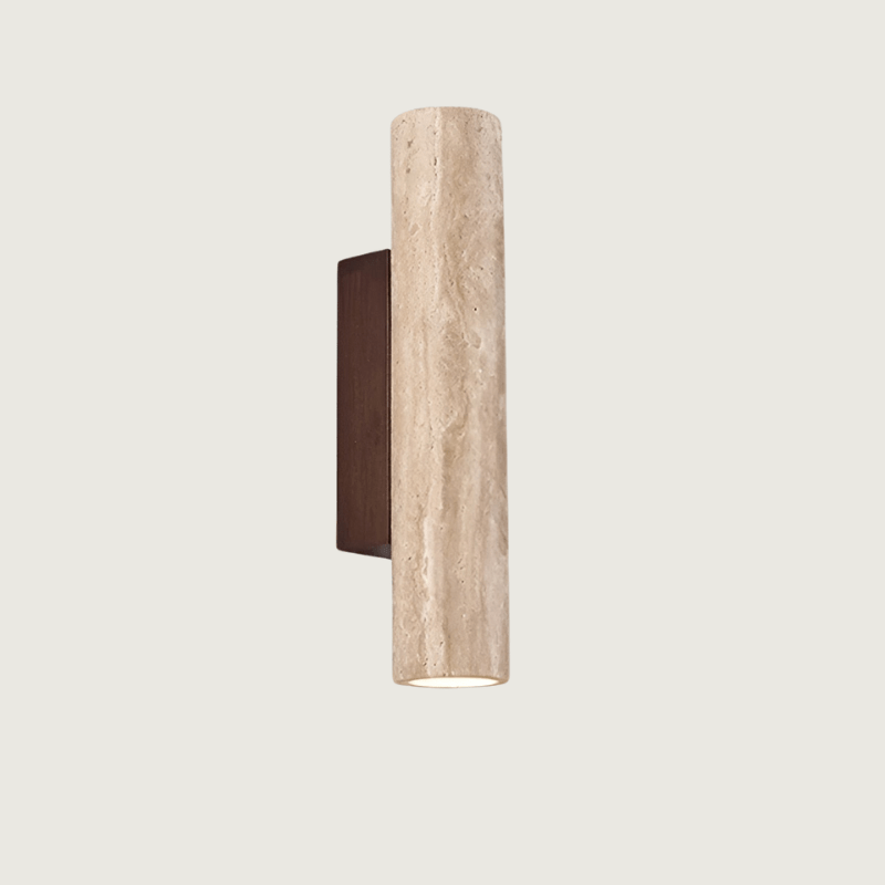 Luxe Travertin Op & Neer Wandlamp
