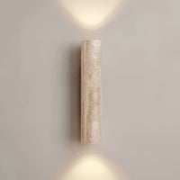 Luxe Travertin Op & Neer Wandlamp