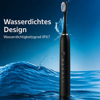 Elektrische Tandenborstel met 6 Reinigingsmodi | Ultrasoon Tandenborstel voor Volwassenen & Kinderen | TandKlaar