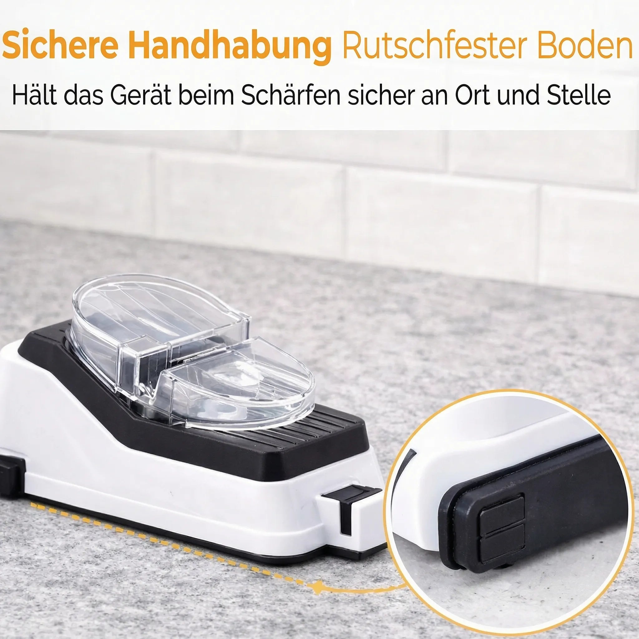Elektrische Messerschlijper | Eenvoudig Messen Slijpen | Messerschlijper | Schärfix