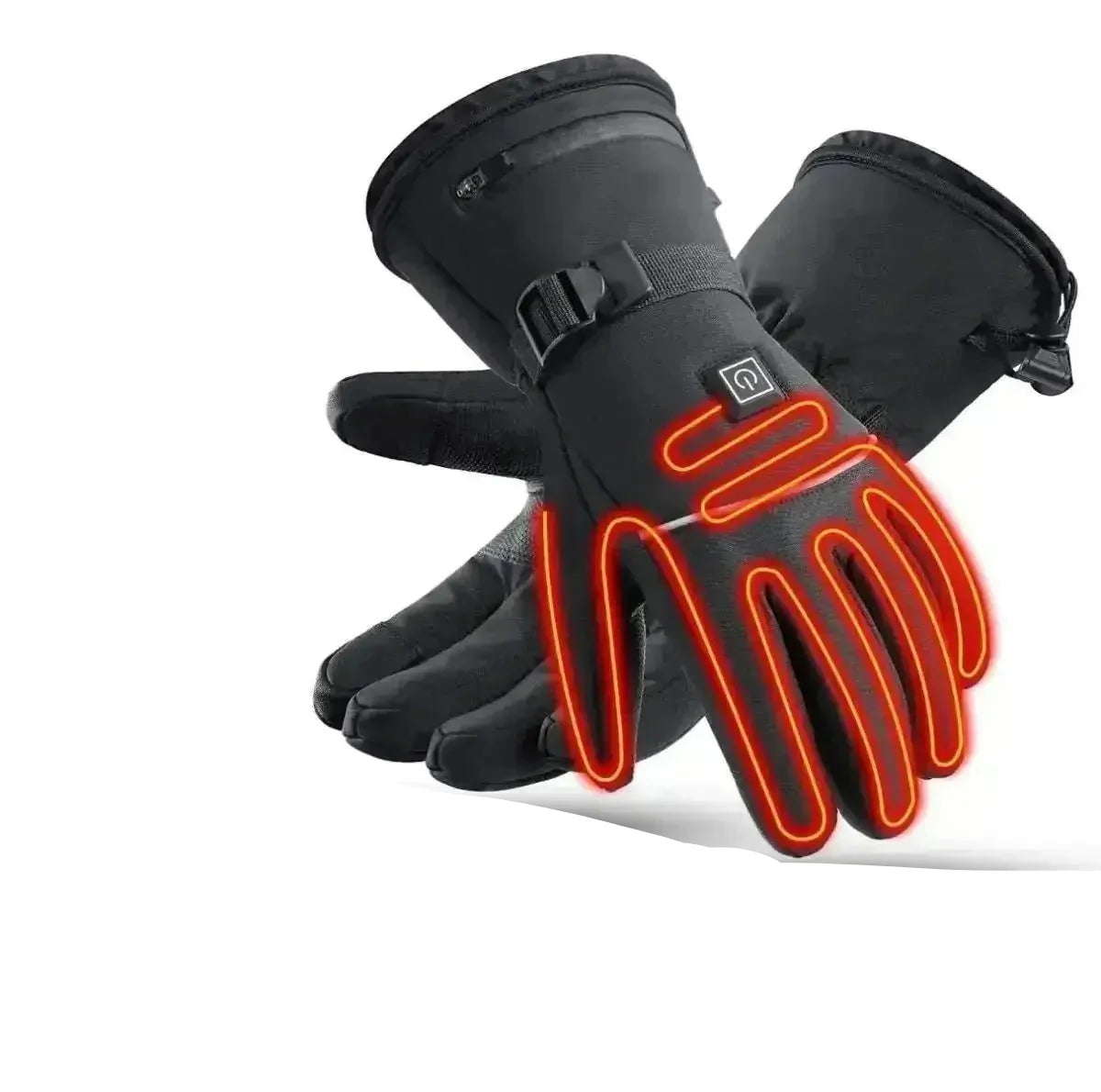 Elektrische Waterdichte Verwarmde Handschoenen Met 3 Temperatuurinstellingen
