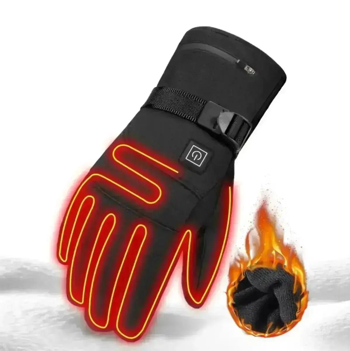 Elektrische Waterdichte Verwarmde Handschoenen Met 3 Temperatuurinstellingen