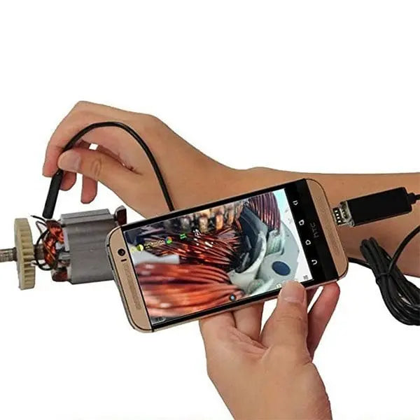 Endoscoop met camera | Inspectiecamera voor mobiele telefoons met een kabel van 5 m | IntraView