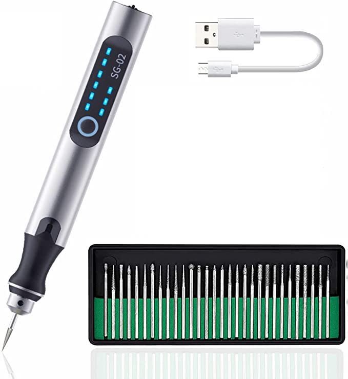 Graveerder - Professionele graveerstift + 30 GRATIS bits!