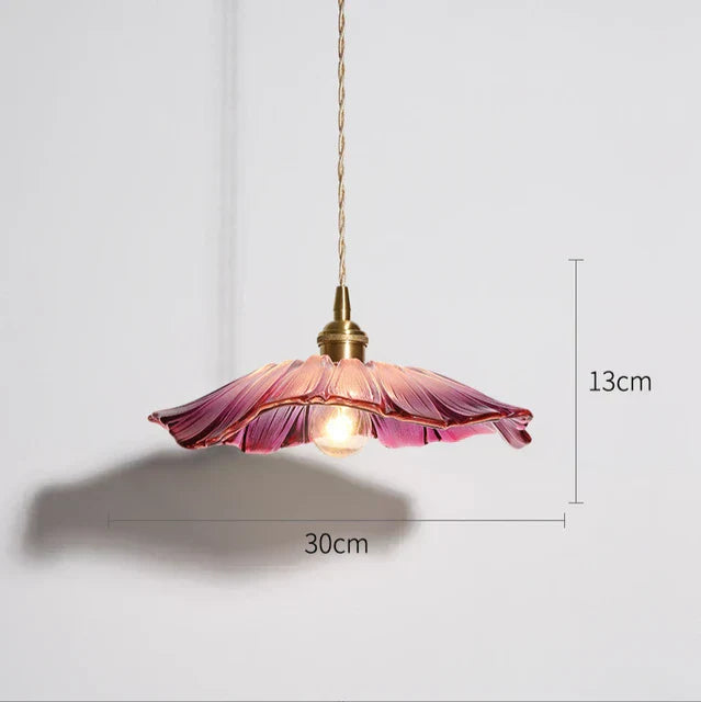 Éranthia | Bloemige Plafondlamp – Natuurlijke Glans en Warme Sfeer